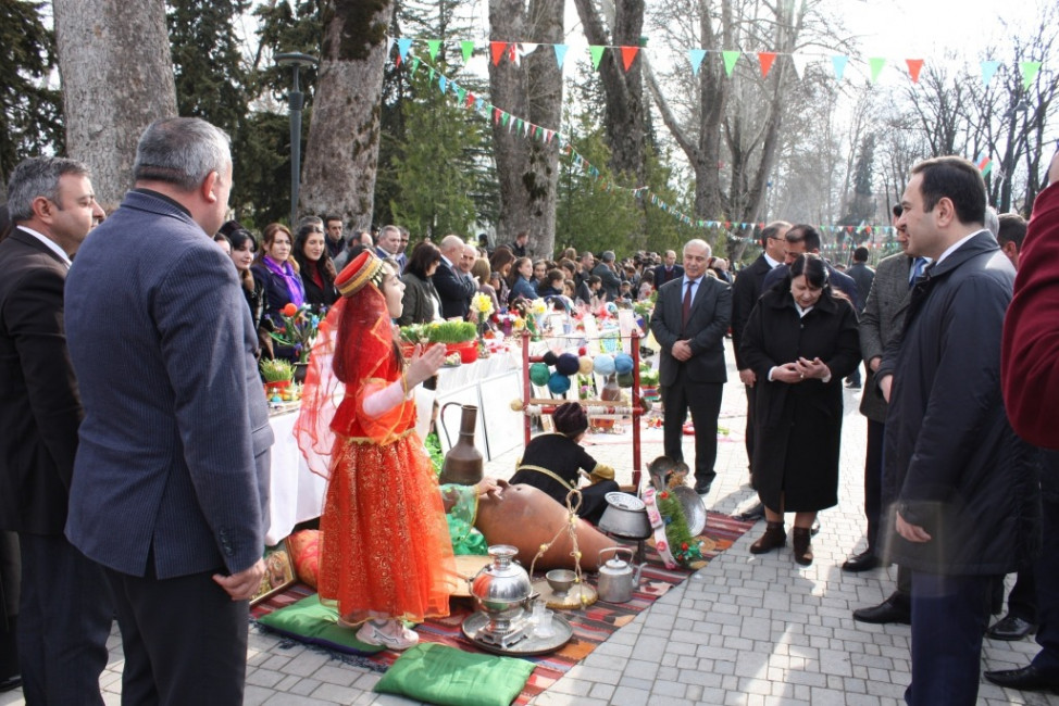İsmayıllıda təntənəli Novruz şənliyi təşkil edilib